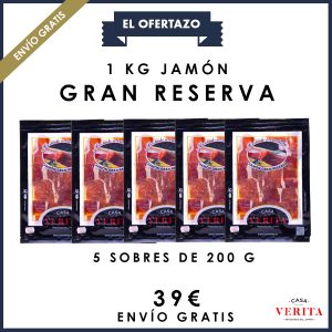 El ofertazo: 1 kg de jamón Gran reserva loncheado